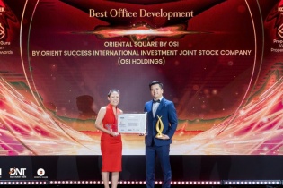 Oriental Square giành cú đúp giải thưởng tại Vietnam Property Awards 2024