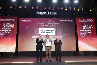 Boehringer Ingelheim Việt Nam ghi dấu ấn tại Saigon Times CSR 2024 với các dự án hỗ trợ cộng đồng thiết thực