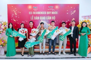 IEC Residences Quy Nhơn bàn giao nhà, đón cứ dân về tổ ấm mới
