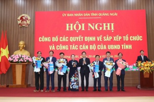 Ông Nguyễn Văn Trọng được bổ nhiệm làm Giám đốc Sở Tài chính Quảng Ngãi