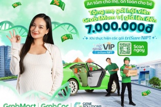 Gene Solutions và Grab Việt Nam hợp tác ra mắt chương trình “Đặc quyền VIP từ triSure NIPT và Grab4Mom”