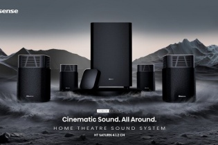 Hisense ra mắt Hệ thống âm thanh rạp hát tại nhà HT SATURN