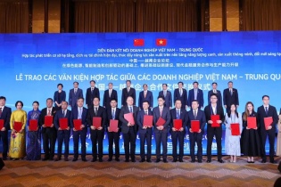 Mia Group "bắt tay" đối tác Trung Quốc  sản xuất nước trái cây đông lạnh