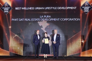 La Pura được vinh danh “Dự án kiến tạo lối sống đô thị hướng đến sức khoẻ tốt nhất Việt Nam”
