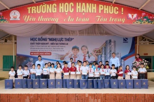 Học bổng "Nghị lực Thép" 2025: Hành trình gieo niềm tin, dựng tương lai