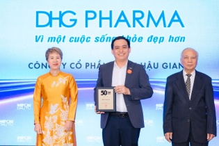DHG Pharma giữ vững phong độ Top 50 Công ty kinh doanh hiệu quả nhất Việt Nam 14 năm liền DHG Pharma giữ vững phong độ Top 50 Công ty kinh doanh hiệu quả nhất Việt Nam 14 năm liền
