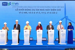 TTVN Group khởi động 2 dự án điện gió trong cụm 4 dự án điện gió tại Vĩnh Long, tổng vốn đầu tư hơn 11.000 tỷ đồng TTVN Group khởi động 2 dự án điện gió trong cụm 4 dự án điện gió tại Vĩnh Long, tổng vốn đầu tư hơn 11.000 tỷ đồng