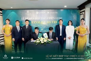 Hợp tác chiến lược giữa Capital House và Haka Holdings phát triển tòa thương mại Ecolife Retreat