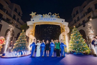 Masterise Homes giới thiệu “Mùa Giáng Sinh diệu kỳ - The Magical Joy” tại Tâm điểm thương mại - dịch vụ - giải trí Malibu Walk  Ocean Park 1