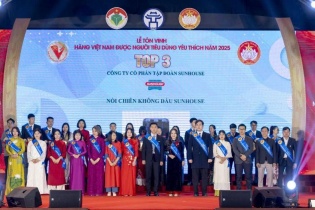 Nồi chiên không dầu SUNHOUSE đạt Top “Hàng Việt Nam được người tiêu dùng yêu thích 2025"