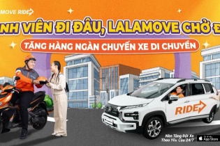 Lalamove tặng hàng ngàn chuyến di chuyển cho sinh viên dịp Tết