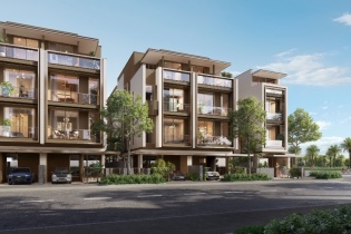 Biệt thự song lập - kiến trúc mở lối cho nhịp sống đa thế hệ