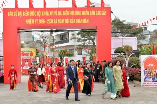 Đến 15h ngày 15/3, gần 94% số cử tri TP. Hải Phòng đã đi bỏ phiếu