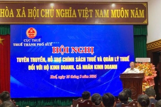 iPOS đồng hành cùng hộ kinh doanh tại Hội nghị tuyên truyền, hỗ trợ chính sách thuế TP. Huế