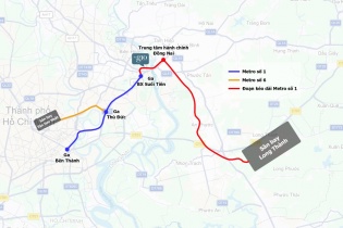 Dự án hiếm hoi liền kề 2 nhà ga Metro, kết nối 2 sân bay quốc tế