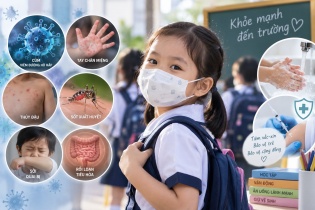 Chủ động phòng bệnh cho trẻ từ những ngày đầu năm học
