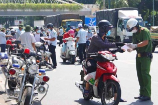TP.HCM: Huy động toàn lực lượng ra các chốt kiểm soát 