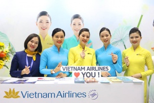 [Ảnh] Hội chợ du lịch quốc tế TP.HCM hấp dẫn ngay từ những gian hàng đầu tiên 