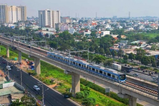 Những hình ảnh đầu tiên của tuyến Metro Bến Thành - Suối Tiên trong ngày chạy thử
