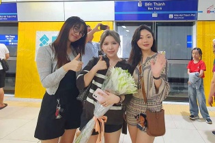Người dân TP.HCM háo hức khám phá không gian ngầm hiện đại của tuyến Metro số 1