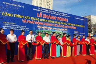 TP.HCM khánh thành công trình kênh Hàng Bàng