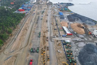 Toàn cảnh Vinhomes Green Paradise Cần Giờ sau nửa năm khởi công