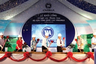 Vinamilk khởi công tổ hợp chăn nuôi công nghệ cao