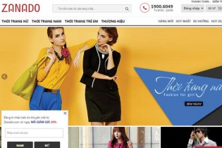Zanado tập trung mạnh vào thời trang trực tuyến