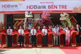 HDBank khai trương chi nhánh Bến Tre