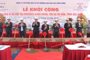 Bắc Ninh: PVSH khởi công khu nhà ở xã hội tại Thị xã Từ Sơn