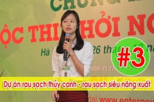 Dự án khởi nghiệp: Rau sạch siêu năng suất