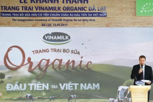 Vinamilk đánh dấu Việt Nam trên bản đồ thực phẩm organic thế giới
