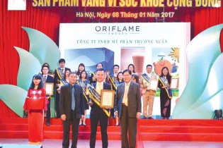 Oriflame cam kết về cuộc sống khỏe mạnh và hạnh phúc