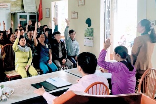 Vốn vay ưu đãi lan tỏa nhờ mạng lưới tổ tiết kiệm và vay vốn