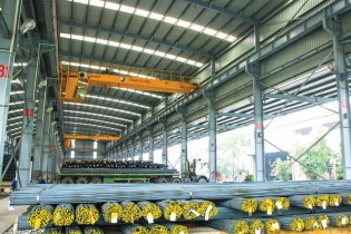 Dấu ấn 25 năm xây dựng và phát triển của liên doanh Thép Việt Úc - Vinausteel