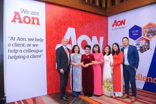 Aon kỷ niệm 25 năm thành lập và hoạt động ở Việt Nam