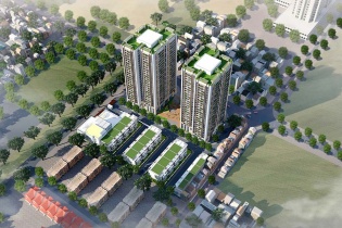 Dự án Tổ hợp nhà liền kề Trung tâm thương mại và căn hộ