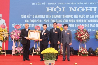 Đại hội Đảng bộ huyện Tiền Hải (Thái Bình): Khai thác lợi thế khu kinh tế, đưa Tiền Hải phát triển nhanh, bền vững