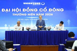 ĐHĐCĐ Vicostone: Kế hoạch tăng trưởng thận trọng, đẩy mạnh đa dạng hoá thị trường phân phối