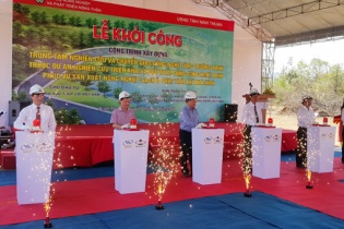 Ninh Thuận: Khởi công Trung tâm Nghiên cứu và chuyển giao công nghệ tăng trưởng xanh 