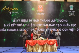 Trường Cao đẳng nghề Việt - Úc và Furama Resort Đà Nẵng hợp tác đào tạo nhân sự