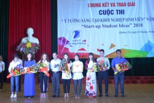 Quảng Trị: Trao giải Cuộc thi về ý tưởng sáng tạo khởi nghiệp của sinh viên