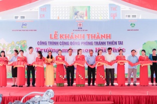 Quảng Trị: Khánh thành công trình phòng tránh thiên tai cho học sinh Tiểu học