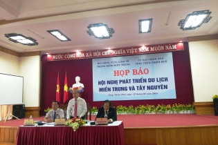 Hội nghị “Phát triển du lịch miền Trung và Tây Nguyên” diễn ra ngày 15-16/2