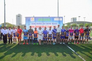 Hội Khách Sạn Đà Nẵng khai mạc giải Bóng đá MINI DHA ARIYANA 2019