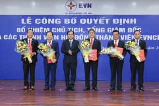 Bổ nhiệm các chức danh lãnh đạo Tổng công ty Điện lực Miền Trung