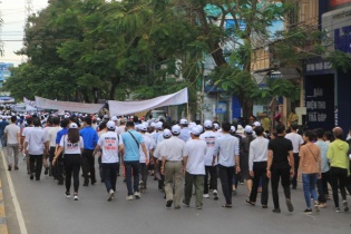 Lan tỏa thông điệp “Không lái xe khi đã uống rượu bia”
