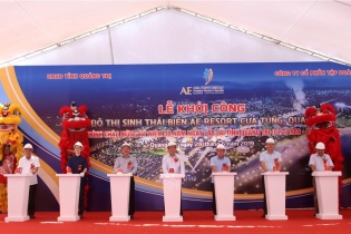 Quảng Trị: Khởi công xây dựng Khu đô thị sinh thái biển AE Resort Cửa Tùng