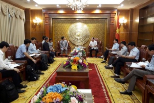 Tập đoàn GS Engineering & Construction Corp và Công ty TNHH C&N Vina tìm hiểu đầu tư tại Quảng Trị