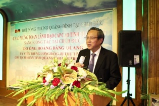 Đoàn công tác tỉnh Quảng Bình xúc tiến đầu tư tại Đức